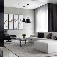 Lampada Da Soffitto Buffo Nera