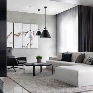 Lampada Da Soffitto Buffo Nera