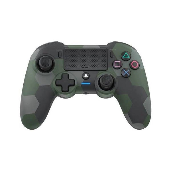 Gamepad nacon ps4ofpadwlcamogreen ps4 asymmetric wireless controller c