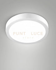 NICOLE PLAFONIERA ESTERNO BIANCO CCT 18W 2700K/3000K/4000K 2295LM D.24,5CM IP54