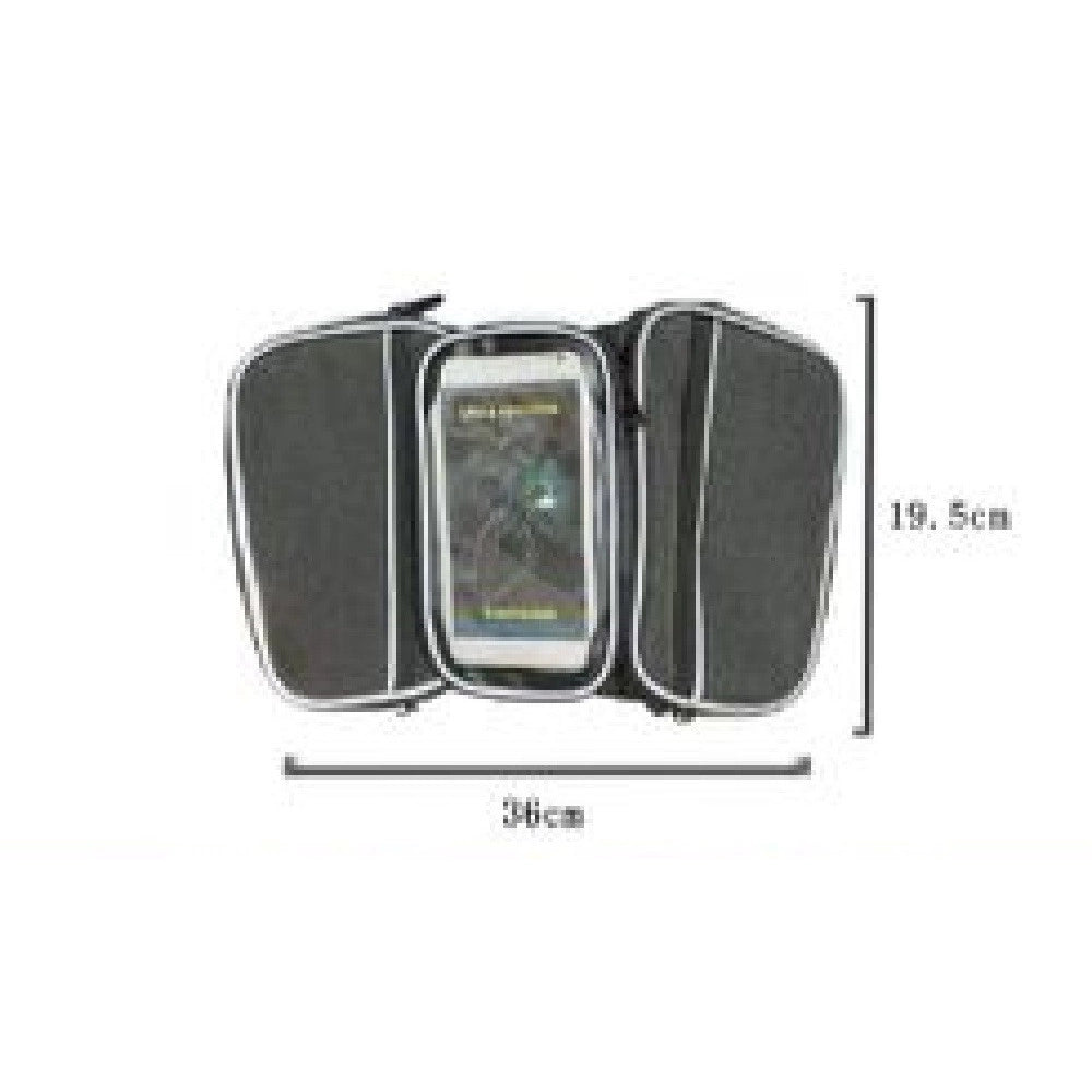 Trade Shop - Borsa Custodia Impermeabile Telefono Motocicletta Bicicletta Manubrio Bag Zx-9425 -