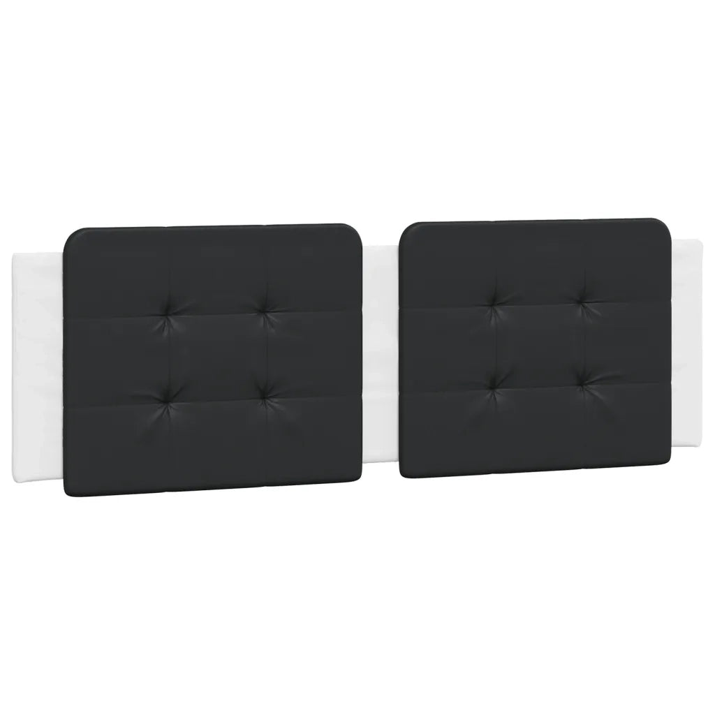 Cuscino Testiera Zadar Nero e Bianco 160 cm in Similpelle CFW7331360