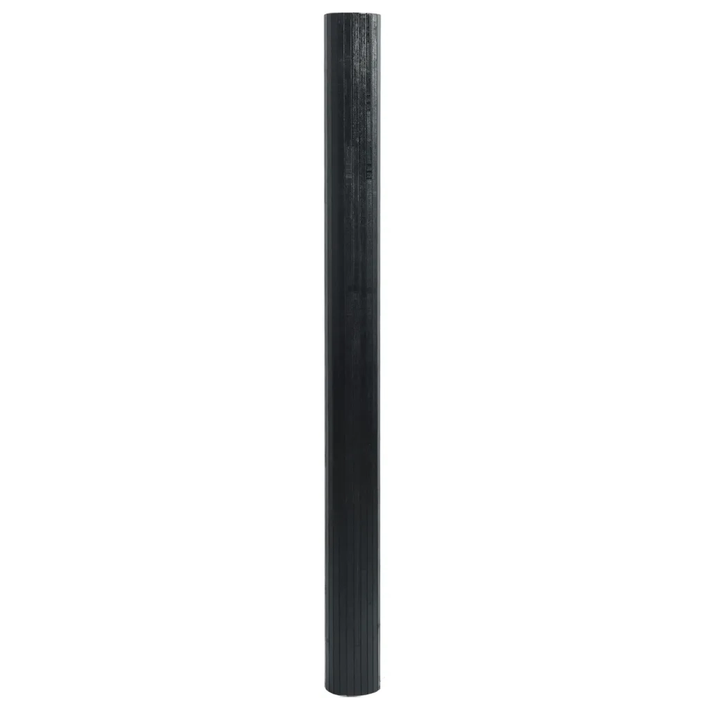 Tappeto Rettangolare Nero 60x400 cm in BambÃ¹