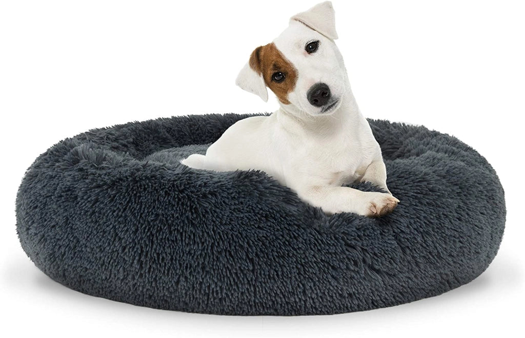 Valora PLUSH BED M Cuccia per animali domestici grigio scuro peluche confortevole x16