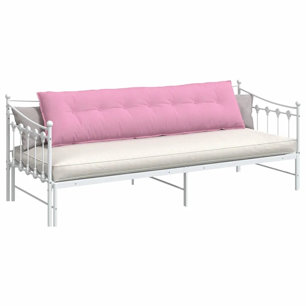 Cuscino per Schiena | Cuscino dorsale Rosa 200 x 19 x 50 cm Tessuto
