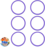 Sostituzione Sigillante in Silicone 6 pezzi - Forma Precisa - Accessori OmieBox - Bento Box - Blu