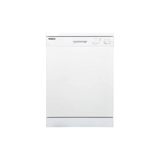 Nikkei VNDW12 Lavastoviglie Libera Installazione 12 Coperti Classe energetica A++ 6 Programmi 60 cm Bianco