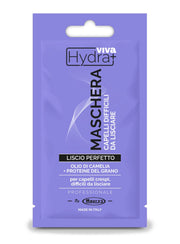 HYDRA VIVA+ MASCHERA PER CAPELLI LISCIO PERFETTO ALL' OLIO DI CAMELIA DA 25 ML