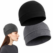 Cappello Slouch a 2 pezzi in Jersey - Ideale per attività all'aperto - Unisex - Sport - Leggero - Beanie