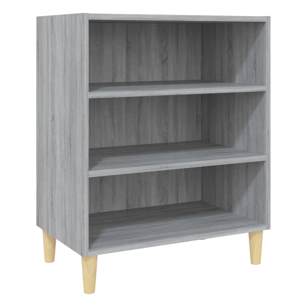 Credenza-Buffet-Armadio da cucina Grigio Sonoma 57x35x70 cm in Truciolato