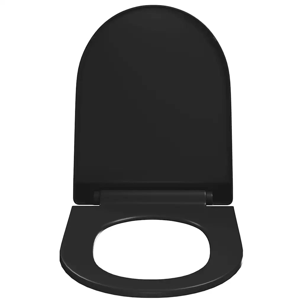 Copriwater Ammortizzato a Sgancio Rapido Nero cod mxl 48384