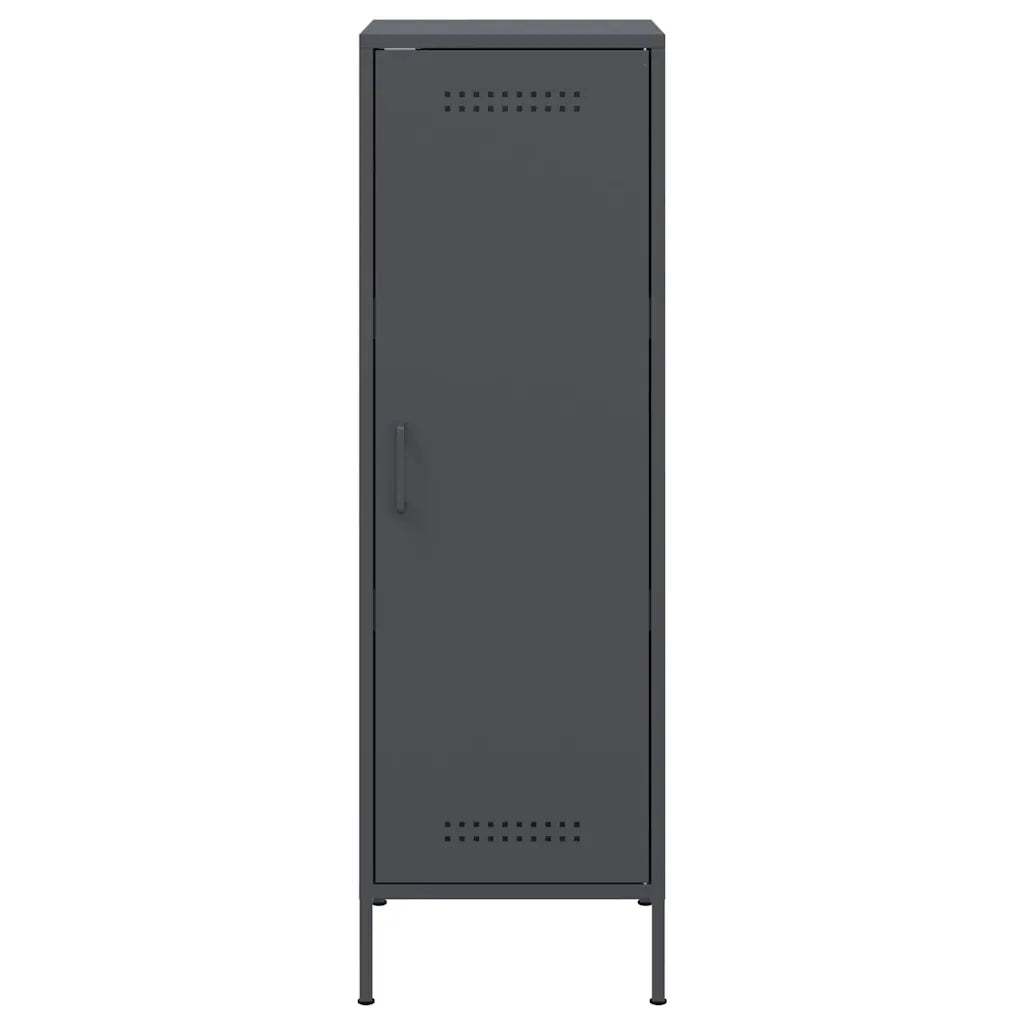 Credenza Antracite 36x39x113 cm in Acciaio 843008
