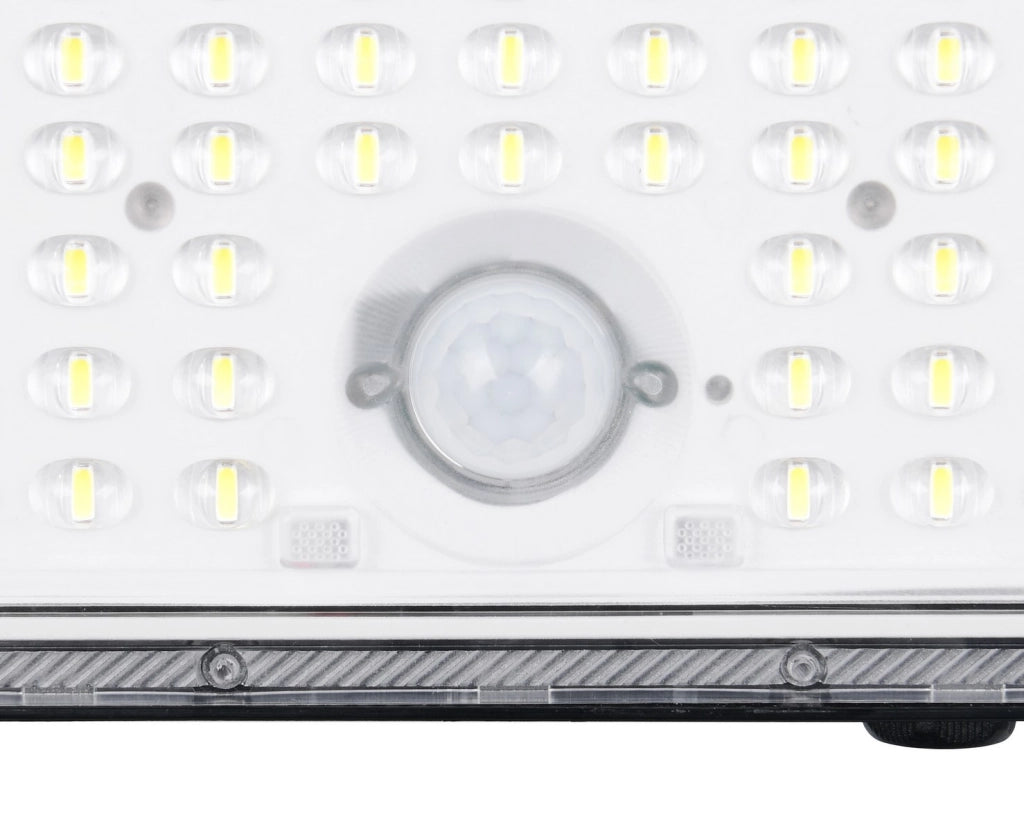 Proiettore LED solare nero 18W IP65 con PIR ACORA RL
