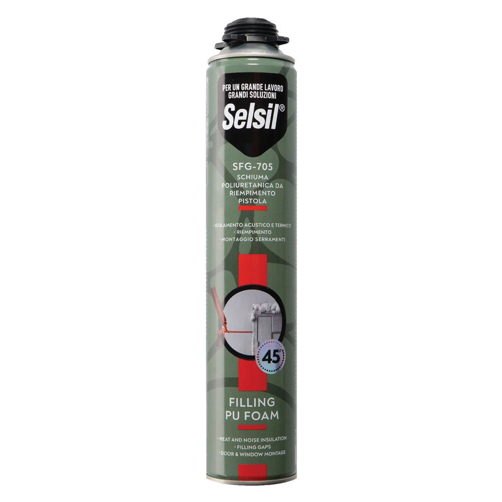 Schiuma poliuretanica monocomponente 750 ml
