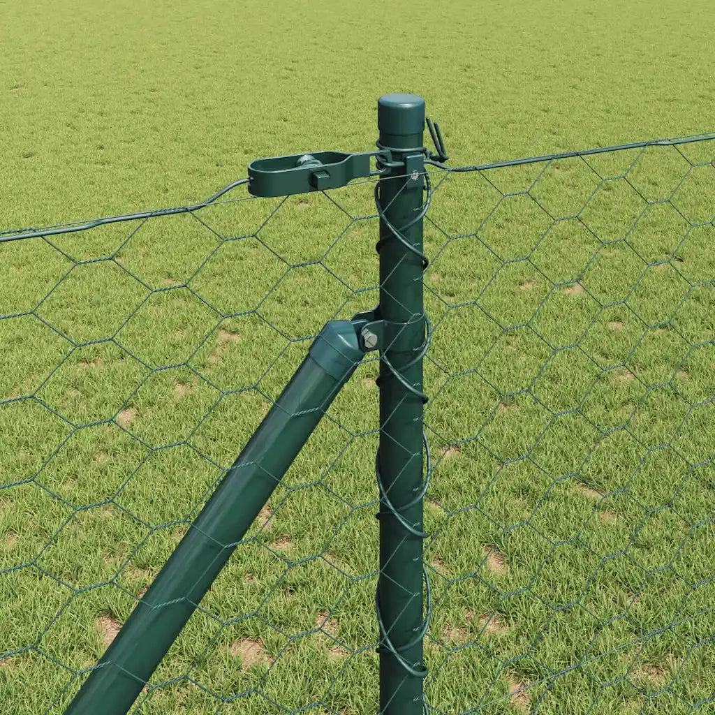 Palo della recinzione Verde 100 x 1,4 m (rete 50 mm)
