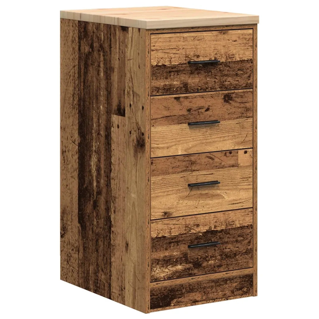 Armadi da Garage 2 pz Legno Antico in Legno Multistrato CFW4227228