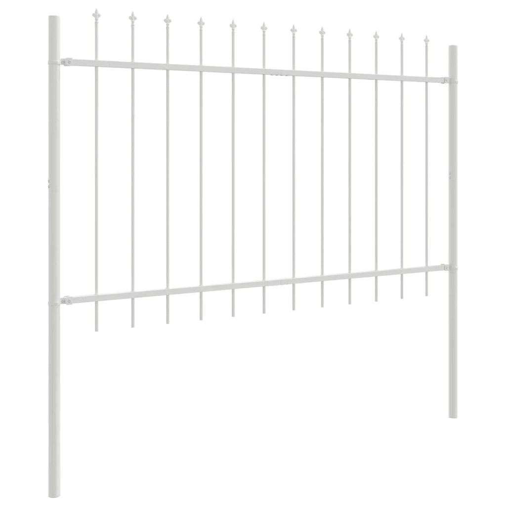 Recinzione per Giardino 5 pcs Bianco 8,5 x 0,8 m 3334099