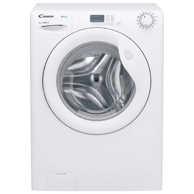 Candy Easy, Lavatrice Slim 6 KG, Classe B, 1000 giri, Bianco, EY4061DW4/1-S