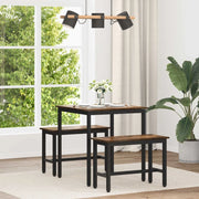 Tavoli da pranzo 70 x 70 x 75 cm METALLO