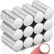 120 pezzi di magneti neodymici extra forti, magneti rotondi piccoli da 10x2mm per whiteboard, lavagna, bacheca, frigorifero, attrezzi per hobby
