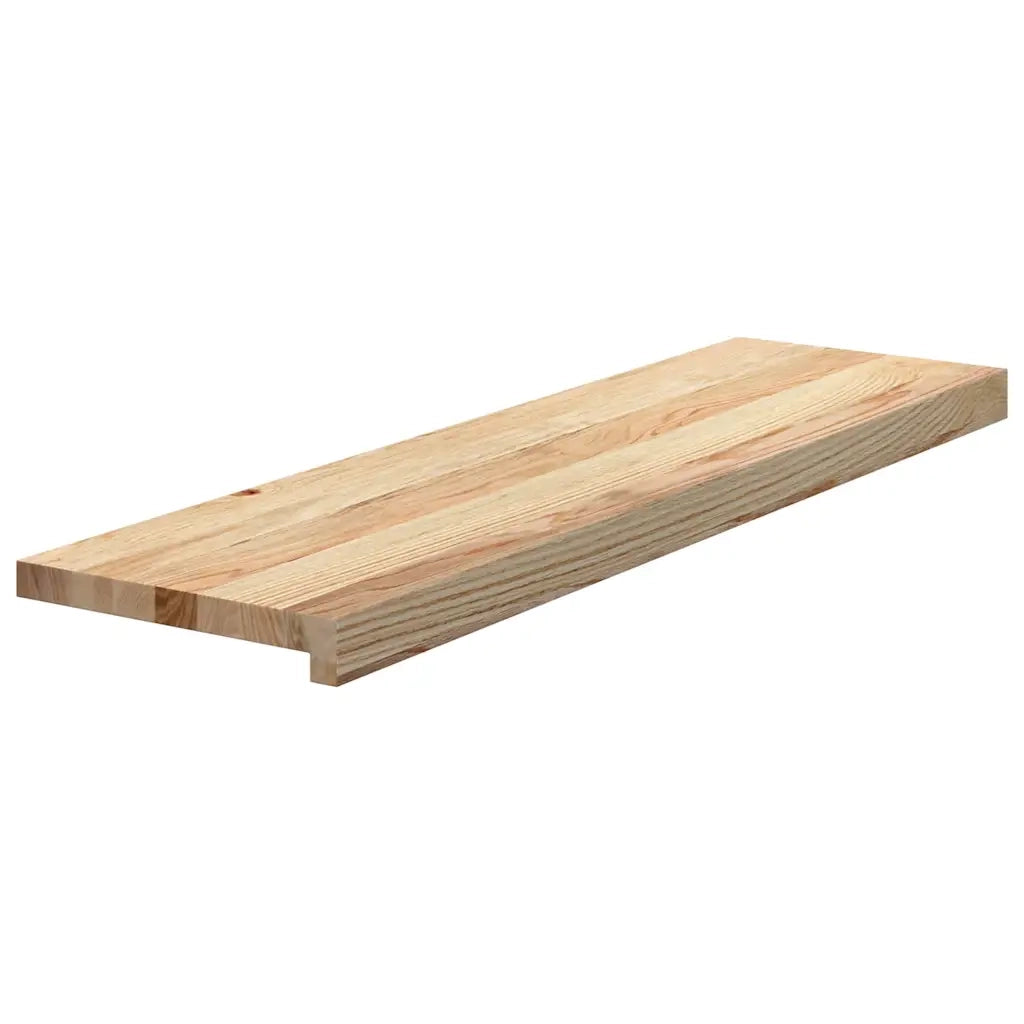 Gradini 16 pz 90x30x2 cm in Rovere Massello Non Trattato