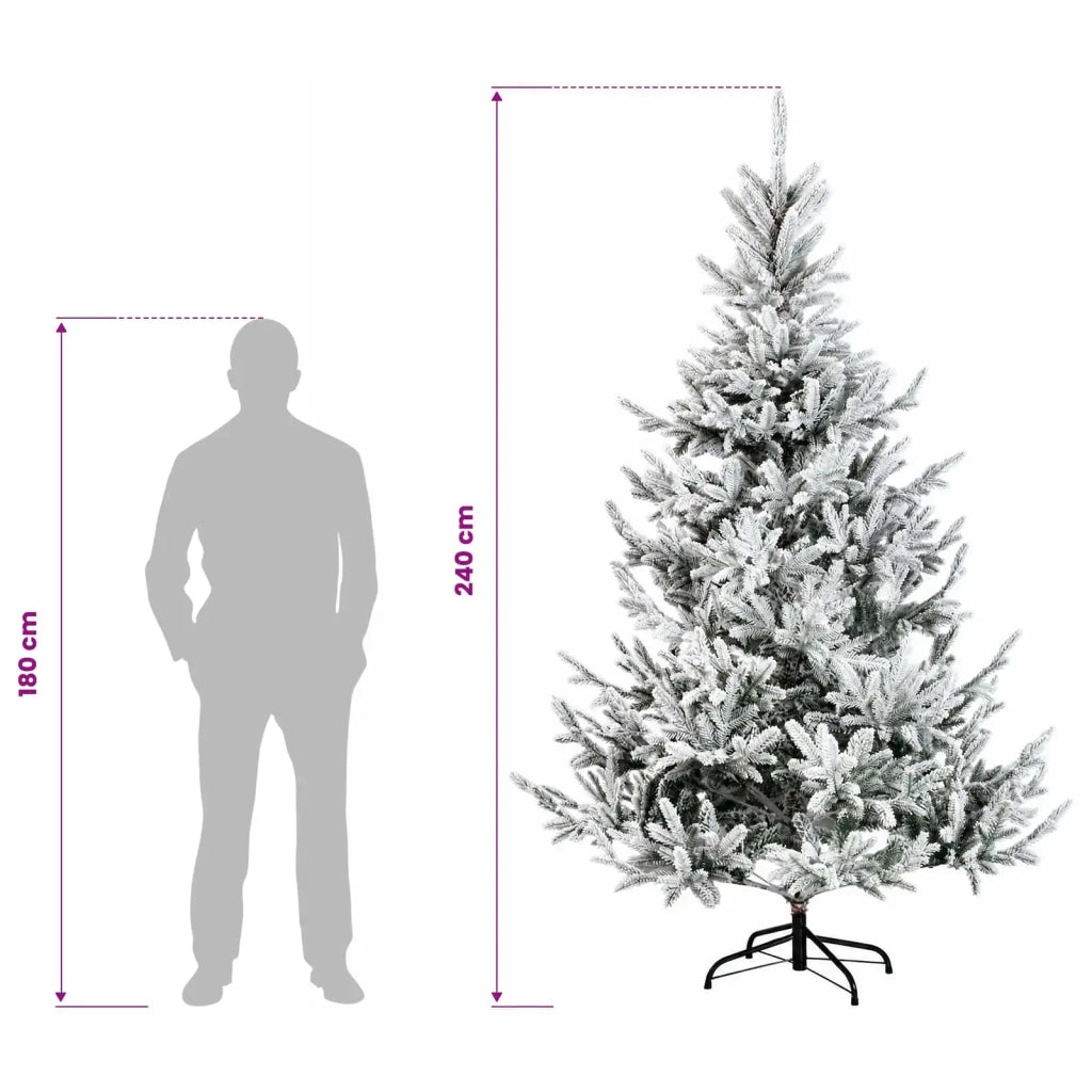 Albero di Natale Artificiale con Rami Pieghevoli 240 cm 42055571