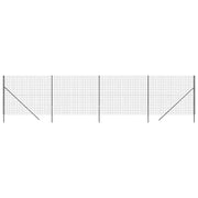 Recinzione da Giardino | Recinzione Metallica Antracite 1,6x10 m in Acciaio Zincato