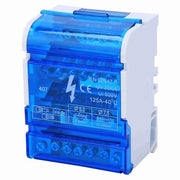 Cassa di distribuzione finale - 4 strati - Box di connessione - Resistenze al fuoco - Copertura trasparente - Corrente massima di 100A - Ideale per...