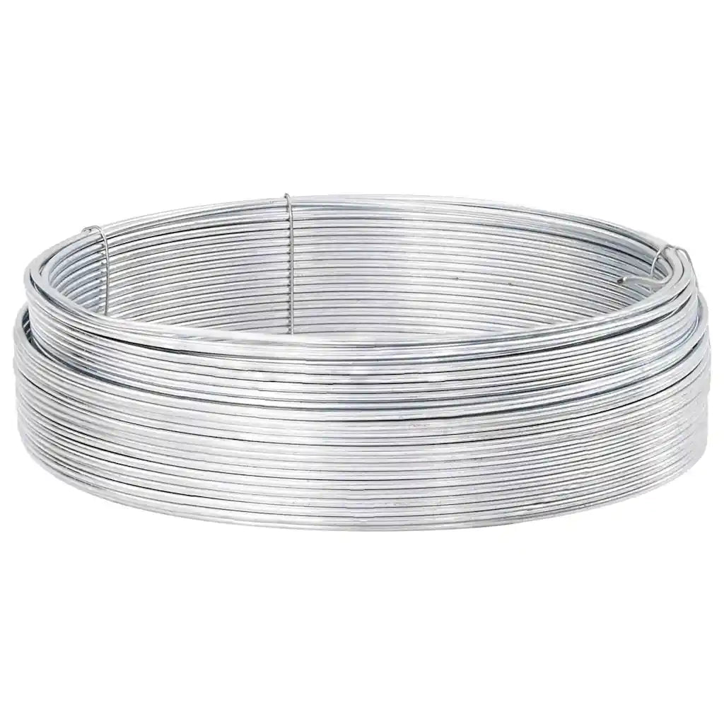 Filo di recinzione Argento 80 m Cavo zincato a caldo immersione 42010299