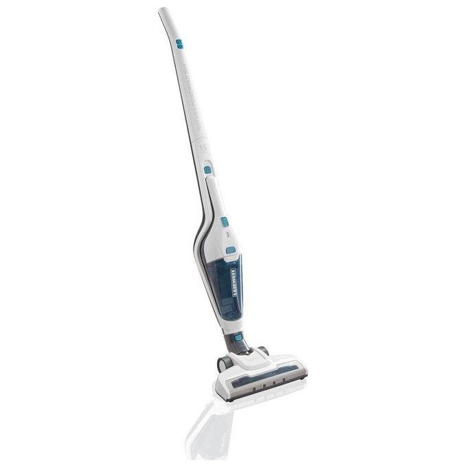 Leifheit Rotaro PowerVac 2in1 aspirapolvere senza filo Nero, Blu, Bianco Senza sacchetto