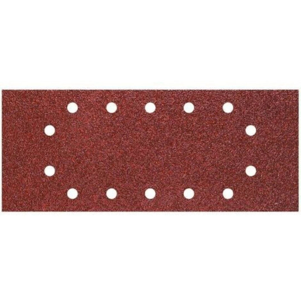 Carta Abrasiva Orbitale Perforato Grana 80 (L X L) 280Mm X 115Mm 5Pz - Wolfcraft