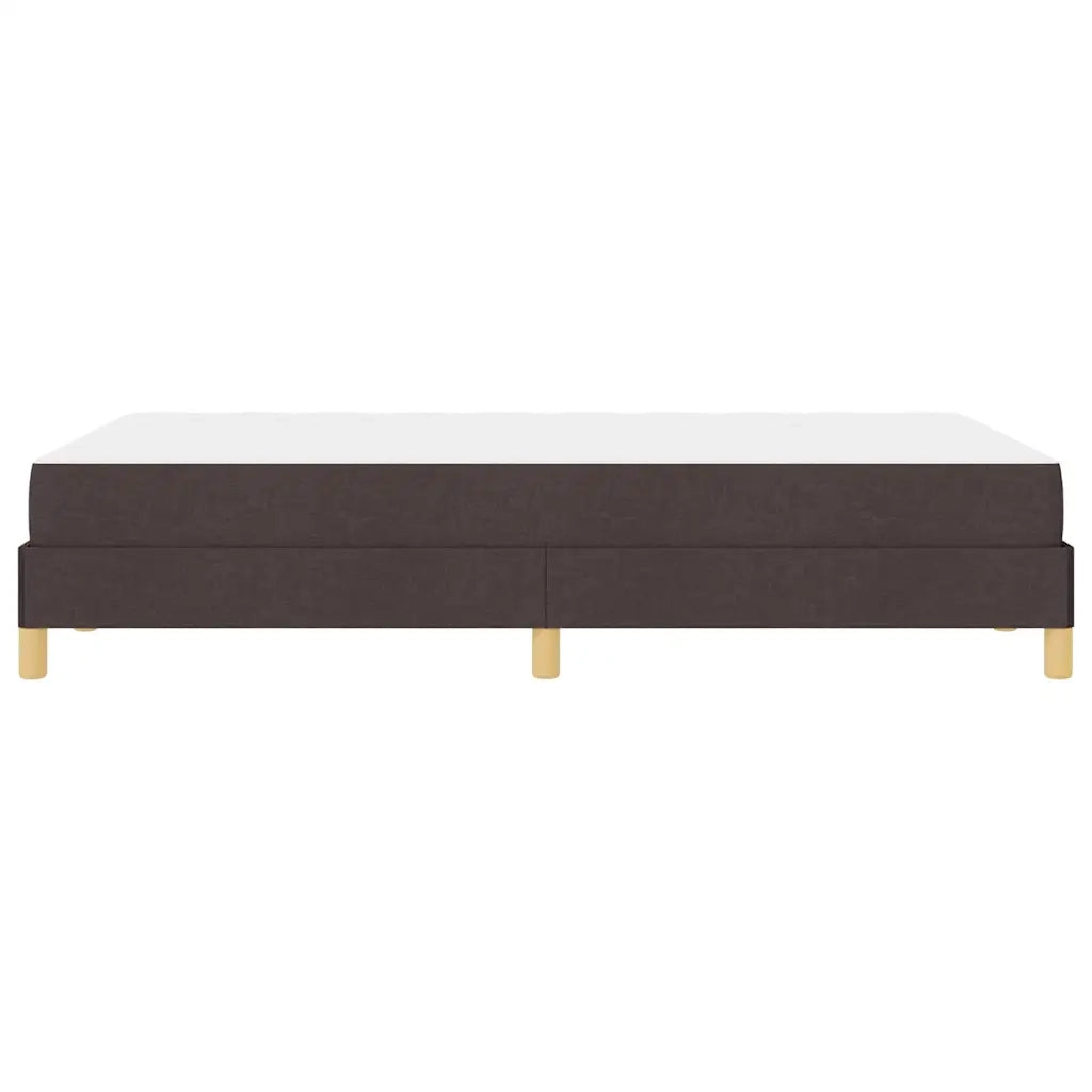 vidaXL Letto a molle Marrone 120 x 200 cm