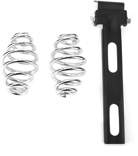 Set di supporti per selloni in acciaio inossidabile - Kit di fissaggio - Duraturo - Anticorrosivo - Impermeabile - Progettazione professionale - Selloni per motocicletta