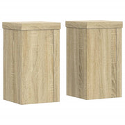 Portavasi mobili per fiori set da 2 legno ingegnerizzato Sonoma marrone 02_0045353