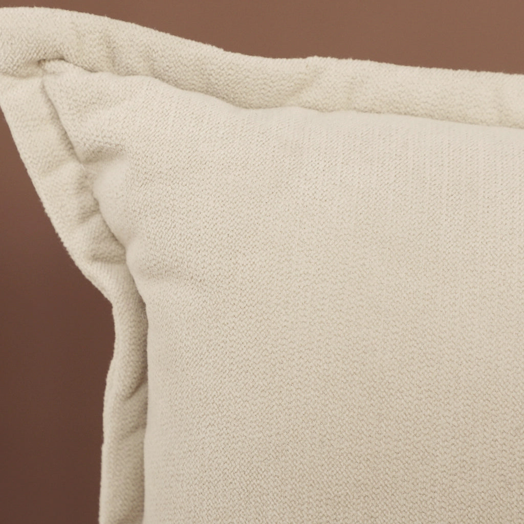 Poltrona Relax Girevole 360° con Schienale Regolabile in 5 Posizioni in Tessuto Effetto Lino Beige