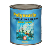 Flatting trasparente lucido marino per legno barca imbarcazioni vernice incolore Polymarin 2,5 LT