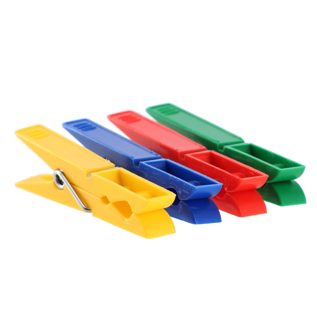 Mollette per bucato KADAX, ferma-panni, colorate, resistenti, 20 pezzi