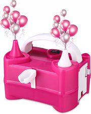 Pompa per palloni elettrica 400W con valvola a doppio anello - Ideale per compleanni e matrimoni