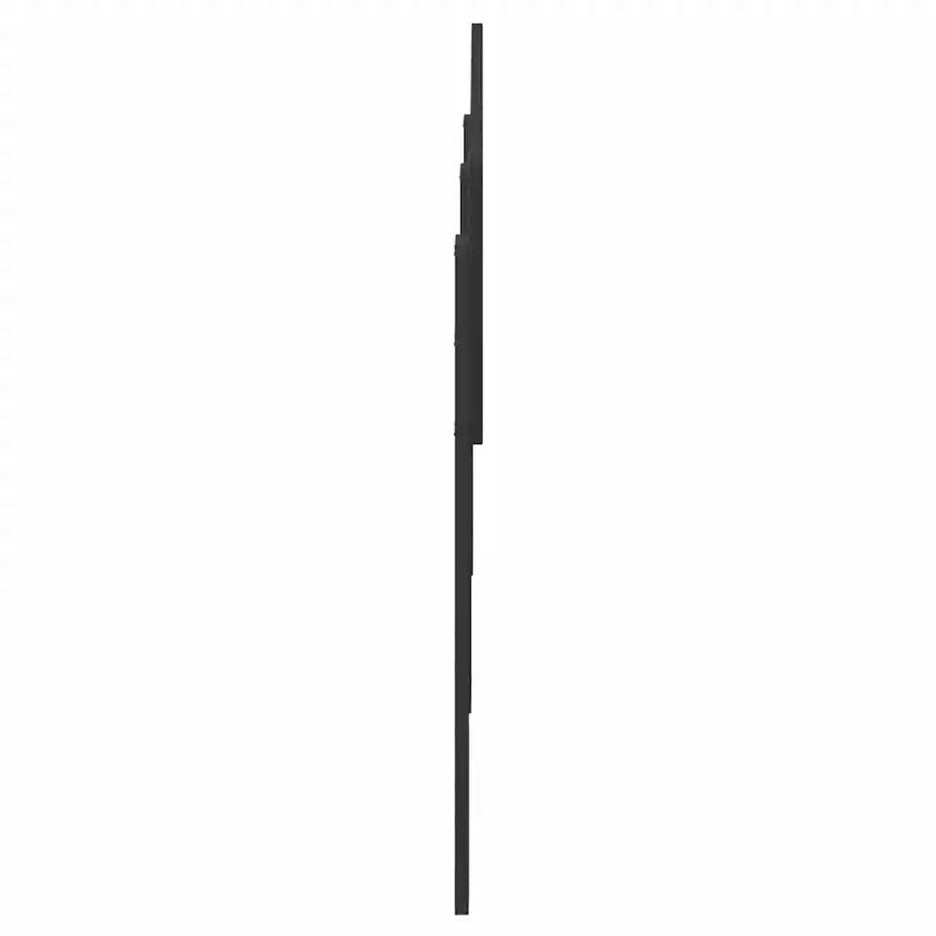Testiera-Testata-Testiera Decorativa Rovere Nero 180 cm Legno multistrato 270845