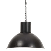 Lampada a Sospensione 25 W Nera Rotonda 48 cm E27 320565