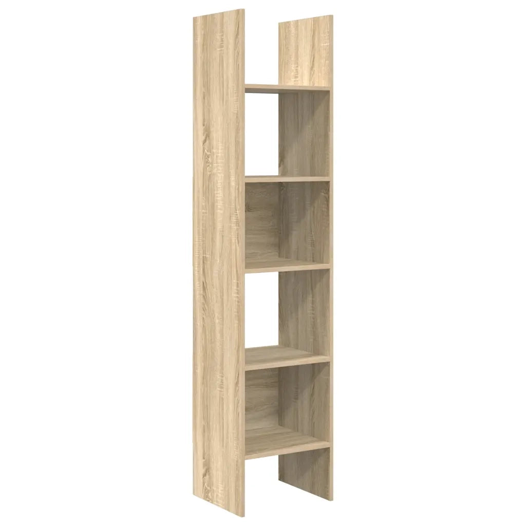 Libreria Rovere Sonoma 40x35x180 cm in Legno Multistrato 803401