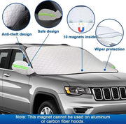 Deken Auto Anti Igiene per Vetro Antigelo per Auto - Protezione per Vetro Antigelo - Telaio di Copertura per Auto - Copertura per Vetro Antigelo - Dimensioni 178 x 150 x 124 cm
