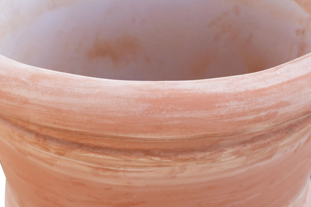 Biscottini Vaso in Terracotta 100% Made in Italy interamente Lavorata a Mano orcio conca
