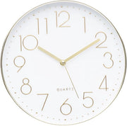 Cronografo da Parete, stile, 30 cm, quarzo, alimentato da Batterie, grande orologio da parete, facile da leggere per camera, casa, cucina, camera da letto, ufficio, scuola