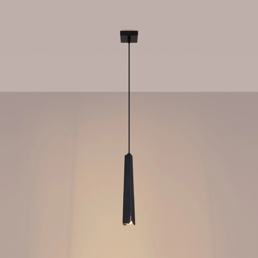 Lampada a sospensione PRYSM 1 nero