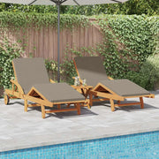 Lettino da sole 2 pcs Talpa 200 x 67 x 84 cm 3325179