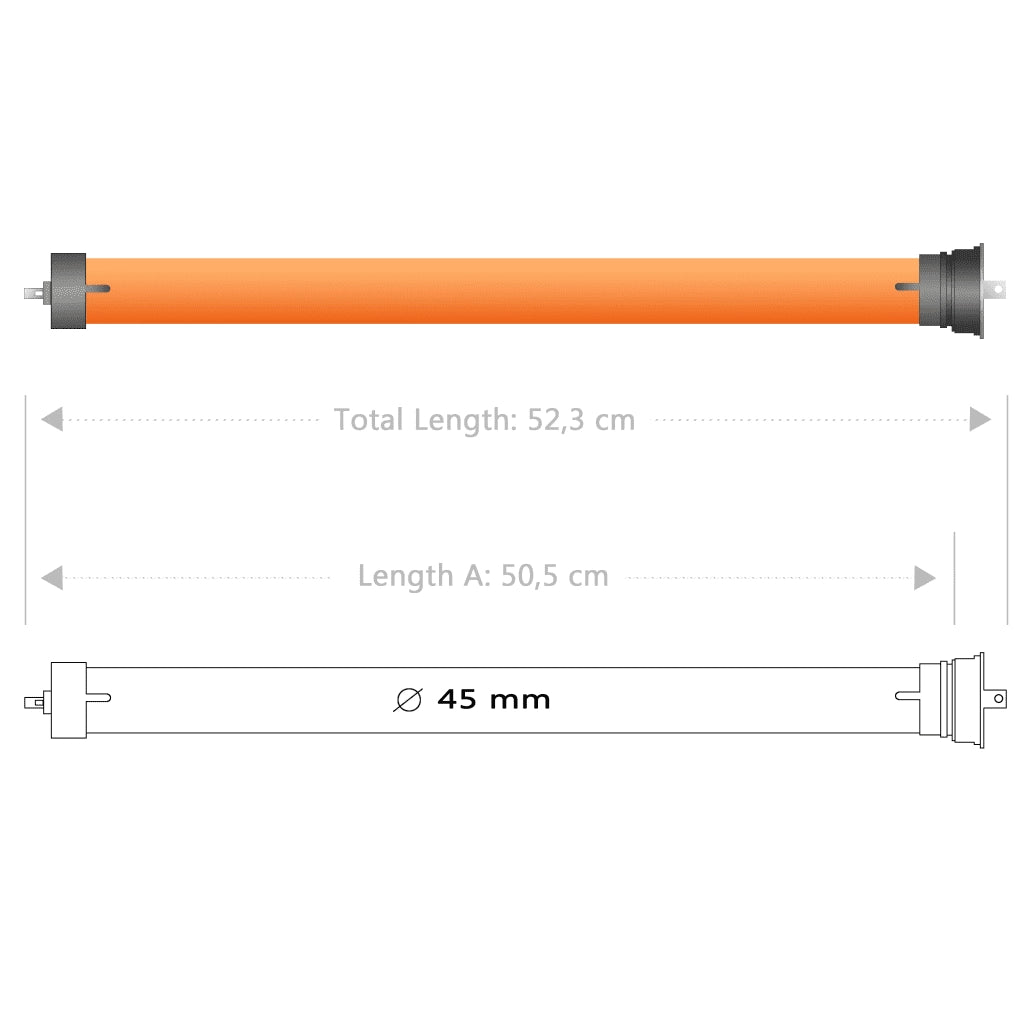 Motore Tubolare 50 Nm 144009