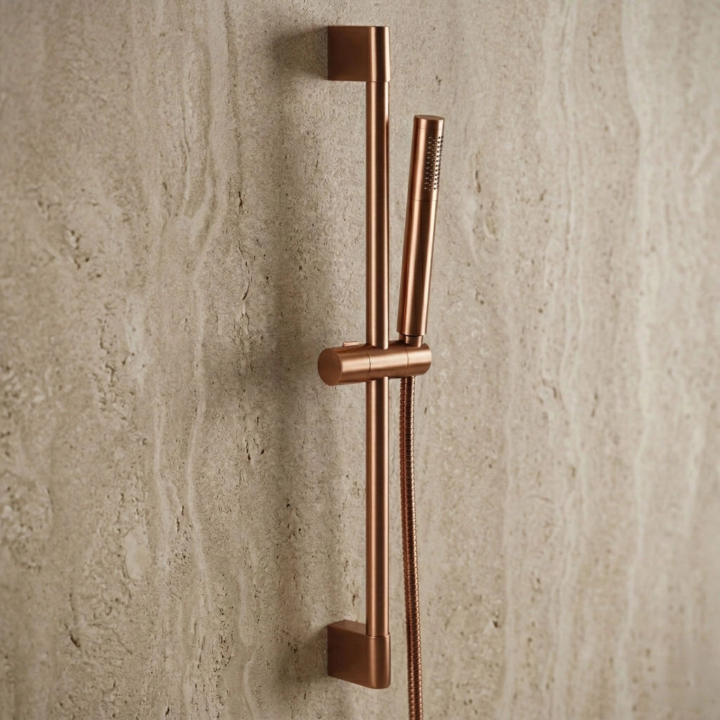 Supporto Per Doccia A Mano 01 Brush Copper