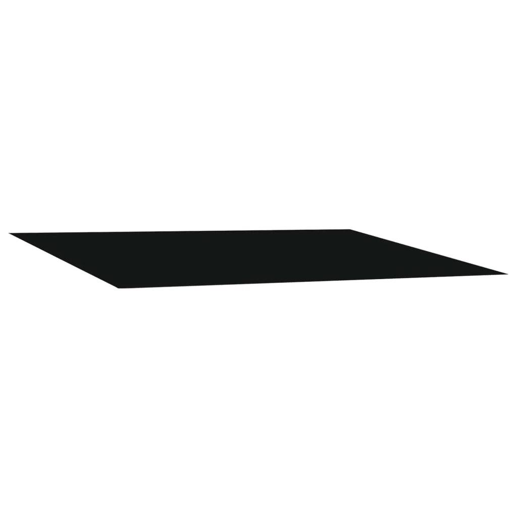 Telo di ricambio per tenda da sole Nero 350 x 250 cm Poliestere