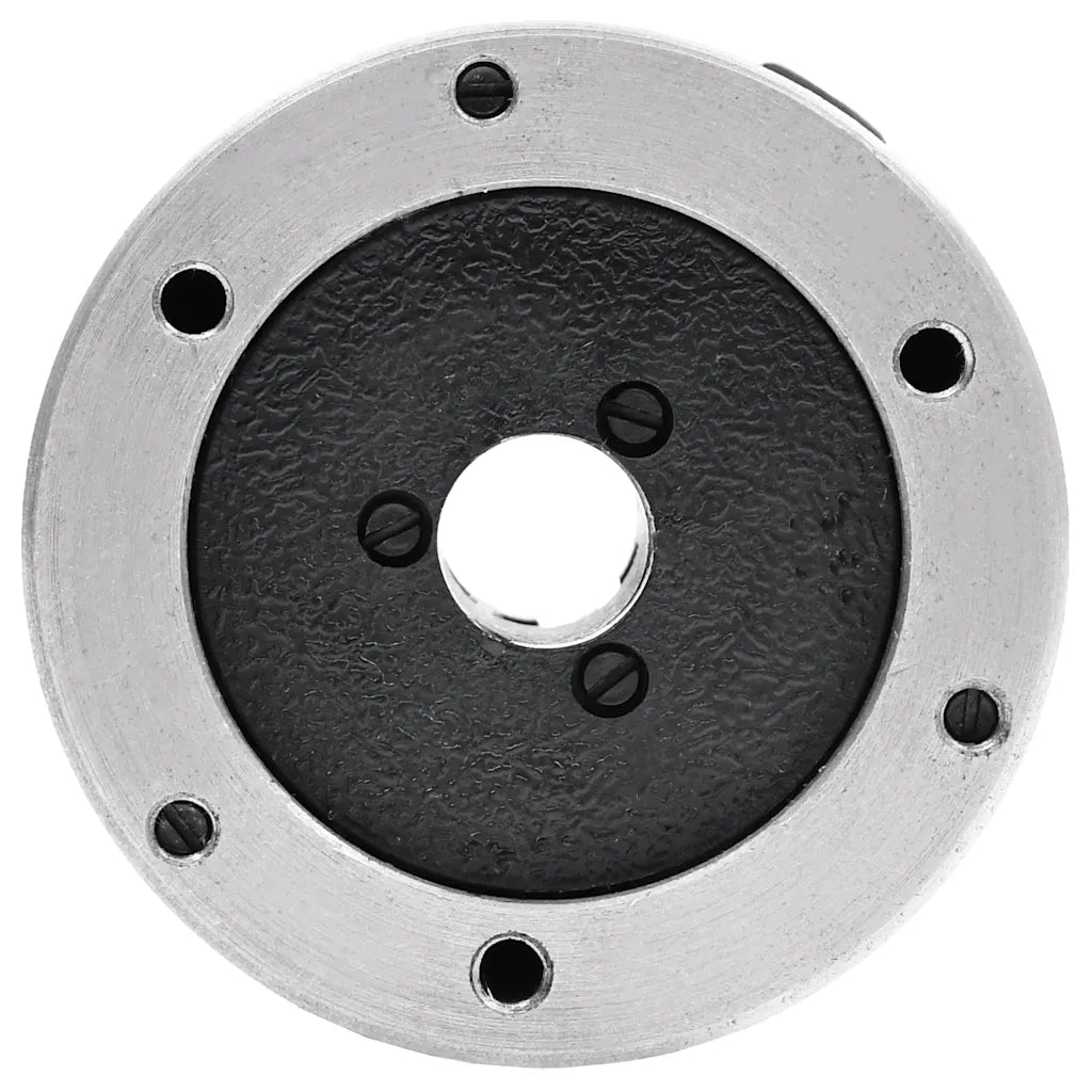 Mandrino per Tornio a 3 Griffe Autocentrante 80 mm in Acciaio 146704